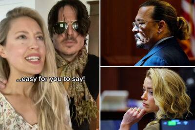 Johnny Depp & Amber Heard look-alikes troll court of public opinion - nypost.com - Washington - Virginia