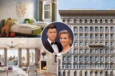 Scarlett Johansson and Colin Jost spied eyeing $23M NYC penthouse - nypost.com - France