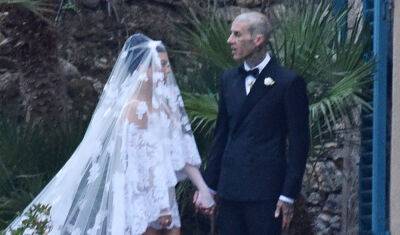 Kourtney Kardashian's Wedding Photos - See Her Multiple Dresses from Italian Affair with Travis Barker! - www.justjared.com - Italy - Las Vegas - Santa Barbara