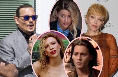 Courtney Love Blasts Amber Heard -- And Reveals Johnny Depp Saved Her Life From A Drug Overdose In The '90s! - perezhilton.com - France