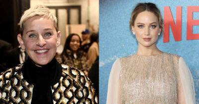 Ellen DeGeneres appears to reveal the sex of Jennifer Lawrence’s baby - www.msn.com