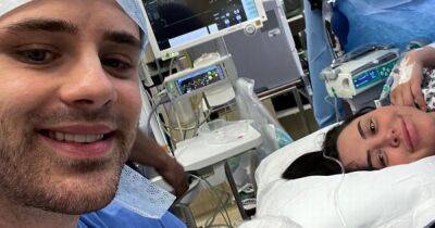 Marnie Simpson posts intimate look at son's birth and snaps from minutes after his arrival - www.ok.co.uk