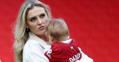 Perrie Edwards' adorable son Axel steals the show as he supports footballer dad Alex - www.ok.co.uk
