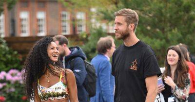 Vick Hope 'engaged to Calvin Harris after five months' as she flashes dazzling ring - www.ok.co.uk - Spain