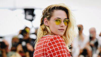 Kristen Stewart Wore a Red Chanel Suit With No Bra in Sight to Cannes Film Festival - www.glamour.com