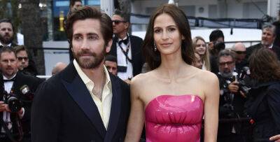 Jake Gyllenhaal & Girlfriend Jeanne Cadieu Walk the Cannes Red Carpet Together! - www.justjared.com - France