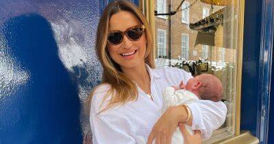 Sam Faiers enjoys first day out with newborn son in adorable snaps with 'supportive partner' Paul - www.ok.co.uk