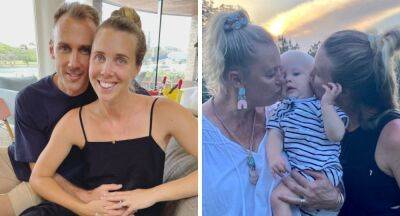 Morgan Gruell welcomes her third baby with husband Ryan - www.who.com.au