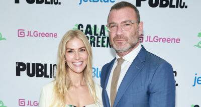 Liev Schreiber & Longtime Girlfriend Taylor Neisen Make Rare Red Carpet Appearance at Public Theater Gala On The Green 2022 - www.justjared.com - USA - New York