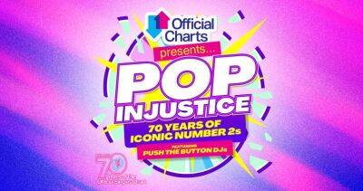 Official Charts team up with Mighty Hoopla Festival to present POP INJUSTICE: 70 Years of iconic Number 2s - www.officialcharts.com - Britain - London