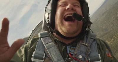 Tom Cruise terrifies James Corden on Top Gun fighter jet flight - www.msn.com - Britain