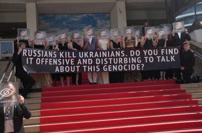 Cannes Gets Third Red Carpet Protest: Ukrainian Filmmakers Condemn Russian “Genocide” - deadline.com - France - Ukraine - Russia