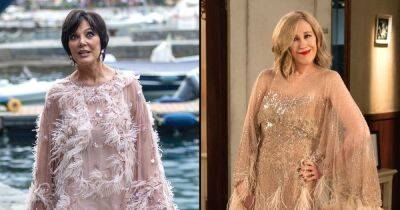 Fan Points Out How Much Kris Jenner’s Dress for Kourtney’s Wedding Resembles a Look From Schitt’s Creek’s Moira - www.usmagazine.com - Italy