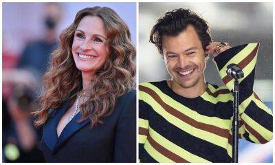 Julia Roberts details ‘sweet and charming’ encounter with Harry Styles - us.hola.com
