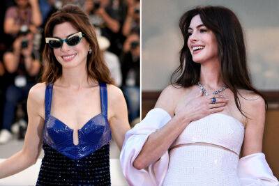 Anne Hathaway’s Cannes fashions spark celebration of star’s ‘renaissance’ - nypost.com - France