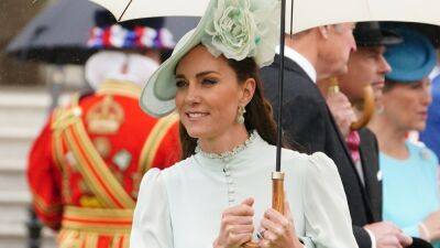 Kate Middleton Channeled Her Inner Bridgerton Sister at a Royal Garden Party - www.glamour.com