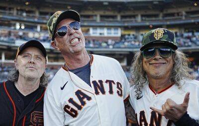Watch Metallica perform the US national anthem at San Francisco Giants game - www.nme.com - Brazil - New York - USA - San Francisco - city Chicago, county White - city San Francisco