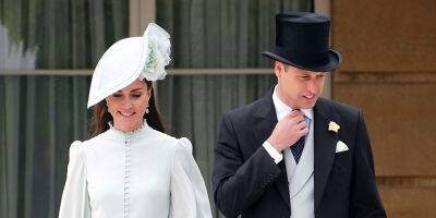 Kate Middleton Steals The Show In A Pretty Floral Fancy Hat at Buckingham Palace Garden Party - www.justjared.com - Britain - London - Poland - county Prince Edward - county Camp