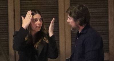 Christian Bale & Wife Sibi Enjoy Dinner with Friends in Brentwood - www.justjared.com - city Amsterdam