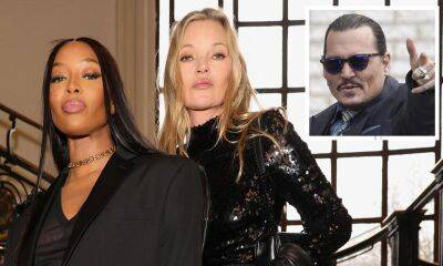 Naomi Campbell shows love to Kate Moss following her testimony at the Johnny Depp v. Amber Heard trial - us.hola.com - Jamaica