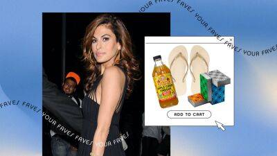 Sponges, Chancletas, and Face Oil: What Eva Mendes Is Buying Now - www.glamour.com