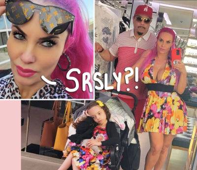 Coco Austin & Ice-T SLAM Trolls For Criticizing Them Over Pushing 6-Year-Old Daughter In A Stroller! - perezhilton.com - Texas - Ukraine