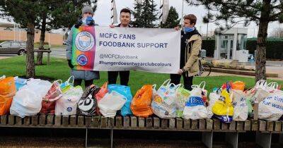 Man City fans save Mancunians from 'starvation' with 600-days worth of foodbank donations - www.manchestereveningnews.co.uk - Manchester