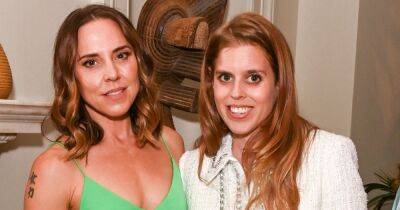 Princess Beatrice wows in white as she poses with Spice Girls' Mel C at store opening - www.ok.co.uk - London