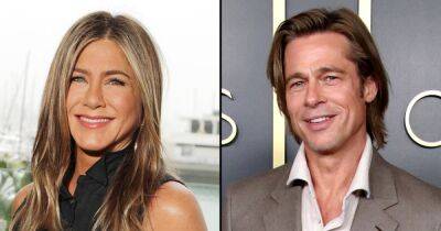 Jennifer Aniston Jokes About Divorcing Brad Pitt After ‘Friends’ Finale: I ‘Leaned In to the End’ - www.usmagazine.com