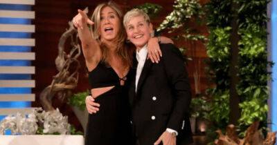 Ellen DeGeneres finale highlights: Jennifer Aniston jokes about divorce and Ellen's emotional final monologue brings fans to tears - www.msn.com