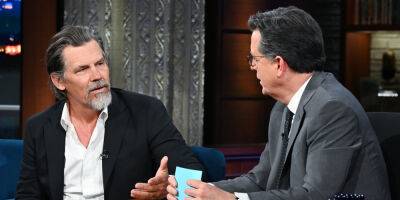 Josh Brolin Is Completely Shocked That Stephen Colbert Has Never Seen 'Goonies' - www.justjared.com