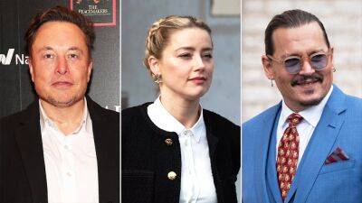 Elon Musk Weighs in on Johnny Depp-Amber Heard Defamation Trial - www.etonline.com
