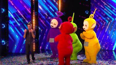 The Teletubbies Reunite With Simon Cowell 25 Years After Their Debut During Shocking ‘Britain’s Got Talent’ Audition - etcanada.com - Britain - Canada