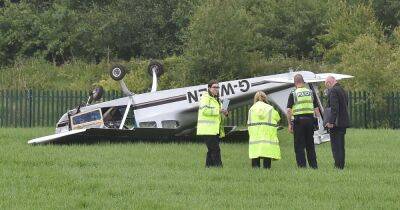 Residents' shock after light plane plummets into farmers' field leaving two seriously injured - www.manchestereveningnews.co.uk - Manchester - county Suffolk