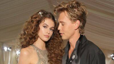 Kaia Gerber and Austin Butler Are Doing High-Fashion PDA at the Met Gala - www.glamour.com - county Butler