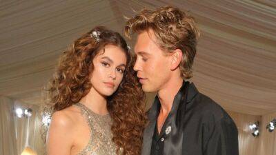 Austin Butler Makes Red Carpet Debut With Kaia Gerber, Poses With Priscilla Presley at Met Gala - www.etonline.com - county Butler