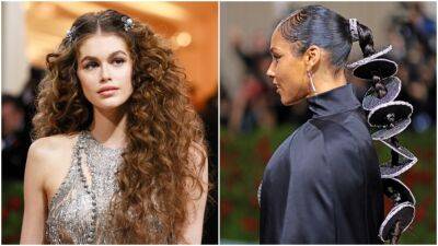 The 2022 Met Gala Was All About Gravity-Defying Hair Moments - www.glamour.com - county Hawkins - county Clayton