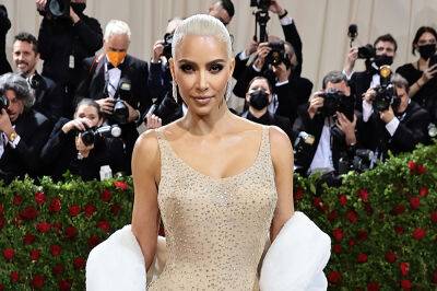 Kim Kardashian lost weight for Marilyn Monroe ‘Mr. President’ Met Gala 2022 gown - nypost.com - USA