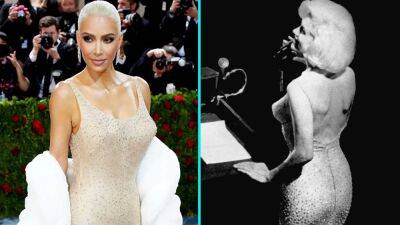 Kim Kardashian Says She Lost 16 lbs to Fit in Marilyn Monroe's Dress for Met Gala - www.etonline.com - USA - Florida