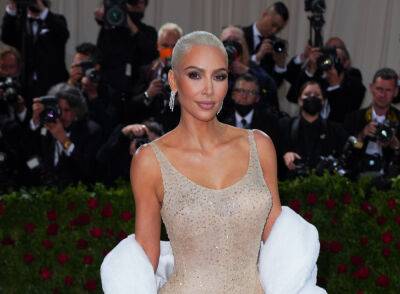 Kim Kardashian Says She Lost 16 lbs To Fit In Marilyn Monroe’s Dress For Met Gala - etcanada.com - USA - Florida