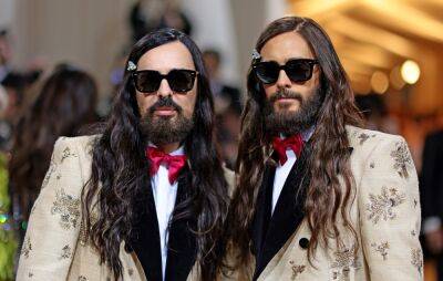 Jared Leto joins Gucci’s Alessandro Michele in matching suits at Met Gala - www.nme.com - New York - New York - Sweden