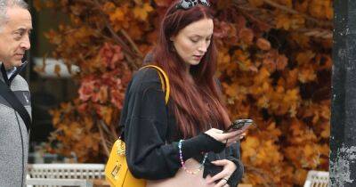 Pregnant Sophie Turner shows off growing bump in ripped cropped top with husband Joe Jonas - www.ok.co.uk - France - New York - Las Vegas
