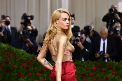Cara Delevingne Strips Down On Met Gala Carpet: ‘Doing Things A Little Differently’ - etcanada.com - New York - city Paper