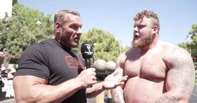 Scot Tom Stoltman scoops World's Strongest Man crown for second year in a row - www.dailyrecord.co.uk - Britain - Scotland - California - Ukraine - Sacramento, state California