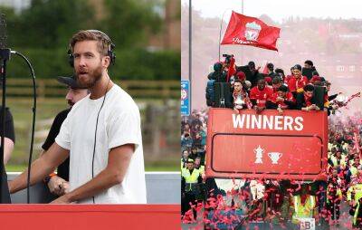 Calvin Harris performs on Liverpool FC bus parade after Champion’s League final - www.nme.com - Manchester