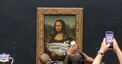 Man disguised as woman in wheelchair hurls cake at Mona Lisa in 'jaw-dropping' incident - www.manchestereveningnews.co.uk - France - Paris - Manchester - Colorado - Greece - Albania - Denver, state Colorado