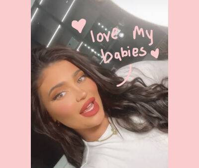 Kylie Jenner Shares Rare Pic Of BOTH Her Babies -- LOOK! - perezhilton.com
