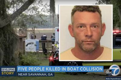 5 Dead Following Devastating Georgia Boat Collision - perezhilton.com - USA - county Chatham - county Creek - county Richardson - city Wilmington