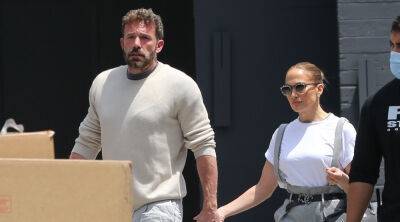Ben Affleck & Jennifer Lopez Spotted Visiting a Studio After Skipping Met Gala 2022 - www.justjared.com - Hollywood