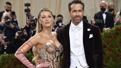 Ryan Reynolds has an adorable reaction to Blake Lively’s 2022 Met Gala look - www.foxnews.com - New York
